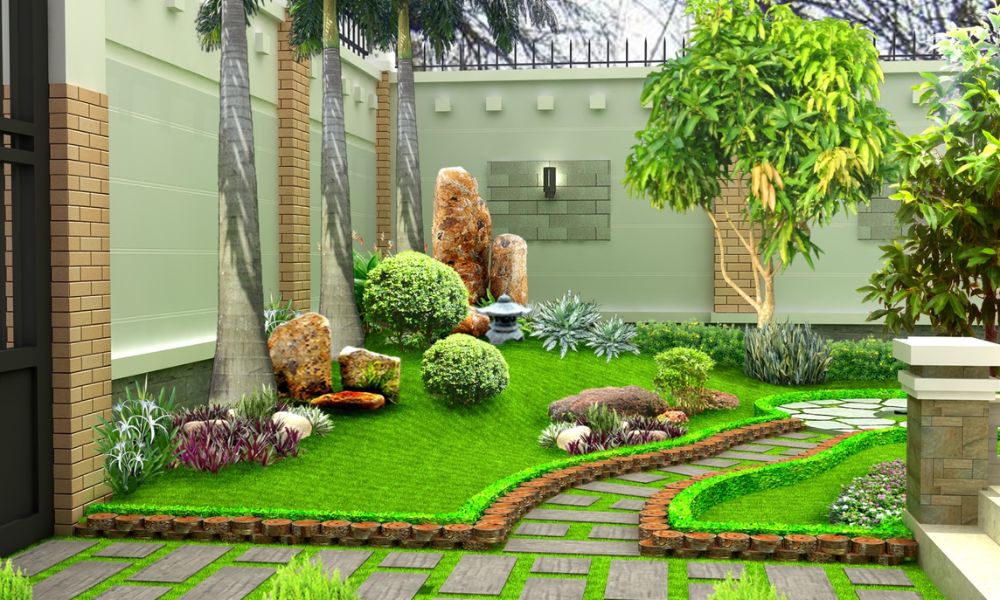 Tiểu cảnh sân vườn