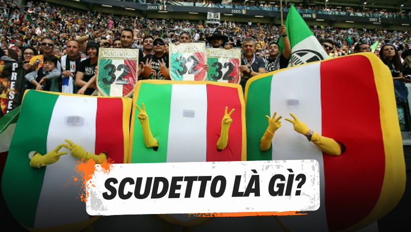 Scudetto là gì? Biểu tượng chiếc khiên ba màu trên ngực áo